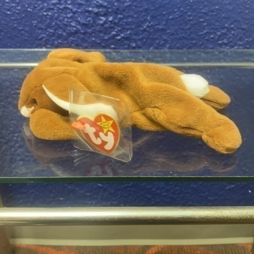 TY BEANIE BABIES “Ears” New w Tag Protector Retired Mint Rare - Picture 3 of 4
